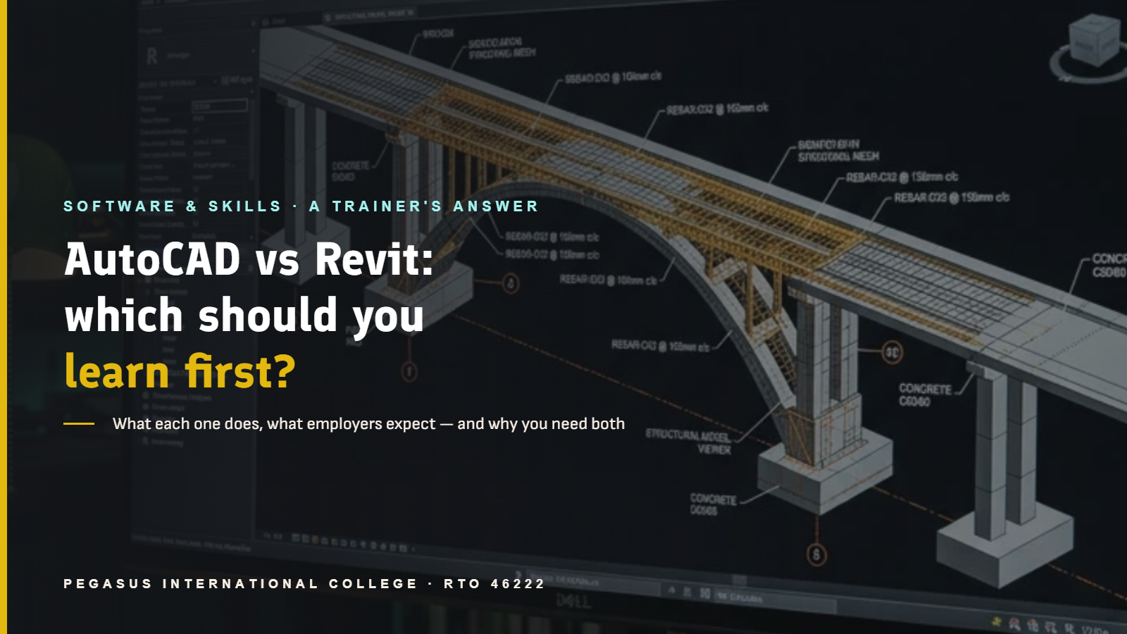 AutoCAD vs Revit: What You'll Actually Learn — and Why You Need Both — article illustration